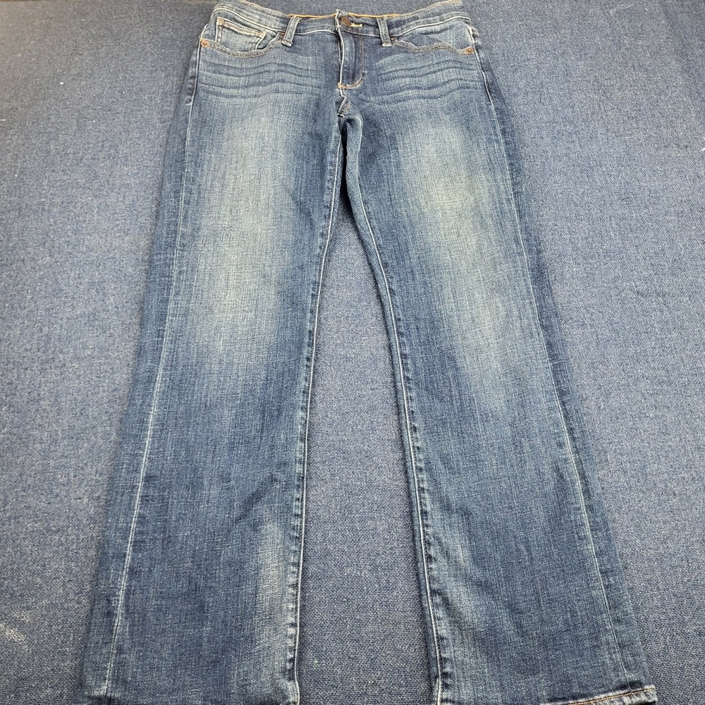 Lucky Brand Easy Rider Ankle Jeans Medium Wash Straight Leg Size 4 27 Ankle